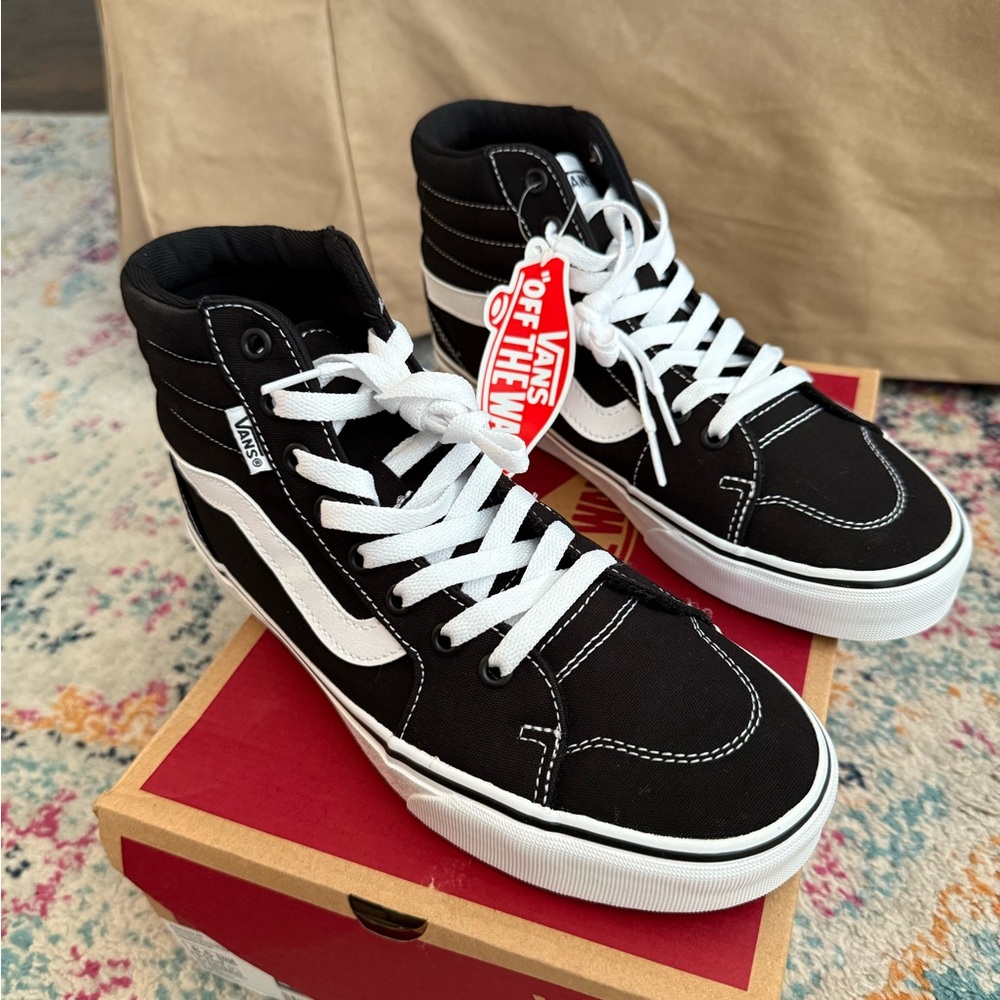 Vans Black Filmore High-Top Sneakers